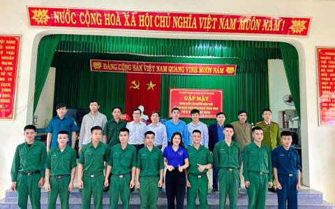 Ngày 06/02/2024 Hội đồng nghĩa vụ xã Thọ Bình tổ chức buổi lễ gặp mặt thanh niên lên đường nhập ngũ và đón nhận quân nhân hoàn thành NVQS trở về xây dựng quê hương.